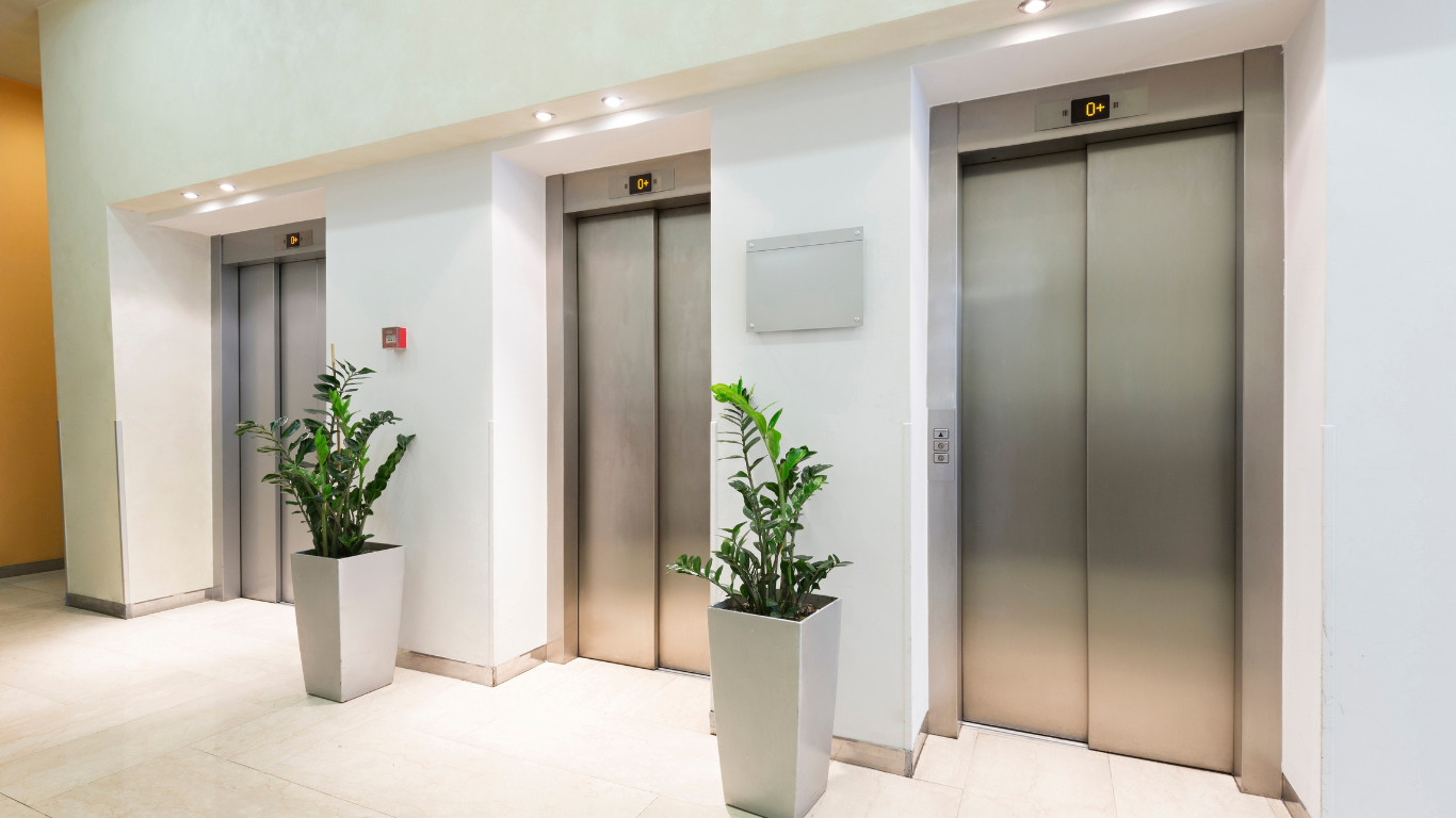 Modern Elevator Shaft